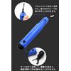 harukita Deburring Tool, Deburring Bar, 360° Rotatable Deburring Bar, Deburring Rotating Reamer, Chamfering Cutter for Deburring, Includes 11 Replacement Blades