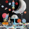 Unique 73260 1st Birthday Outer Space Beverage Napkins | 16 Pcs, Multicolor