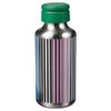 Water bottle, stainless steel striped/multicolour, 0.5 l
