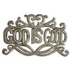 God is Good Door Topper Recycled Steel