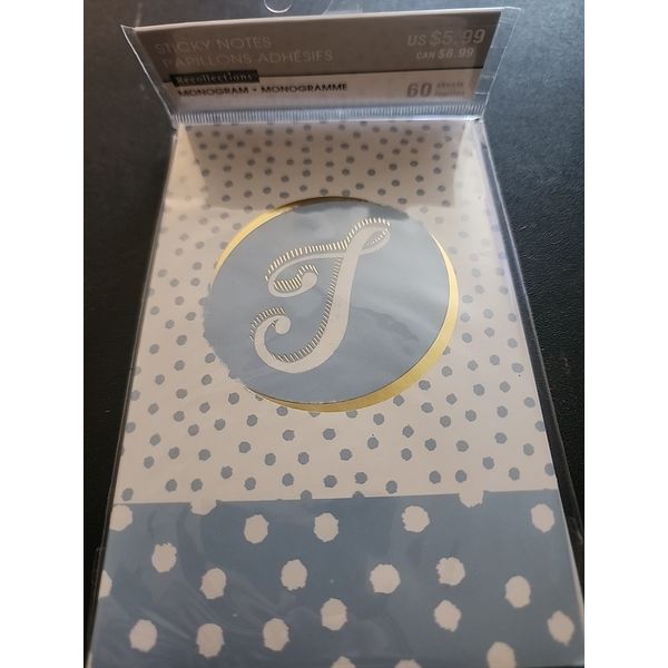 Recollections Monogram Cards, Stickers, or Sticky Notes