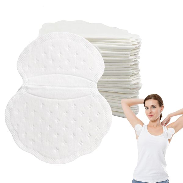 Perspiration Absorbing Pads 40 Pieces Deodorant Underarm Sweat Patches Antiperspirant Patches Armpit Protector Underarm Sweat Pads Armpit Perspiration Pads for Women and Men Comfortable Unflavored