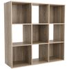 Closet Organizer Storage Shelves Save Space Indoor Study Bookshelves 9-Cube 