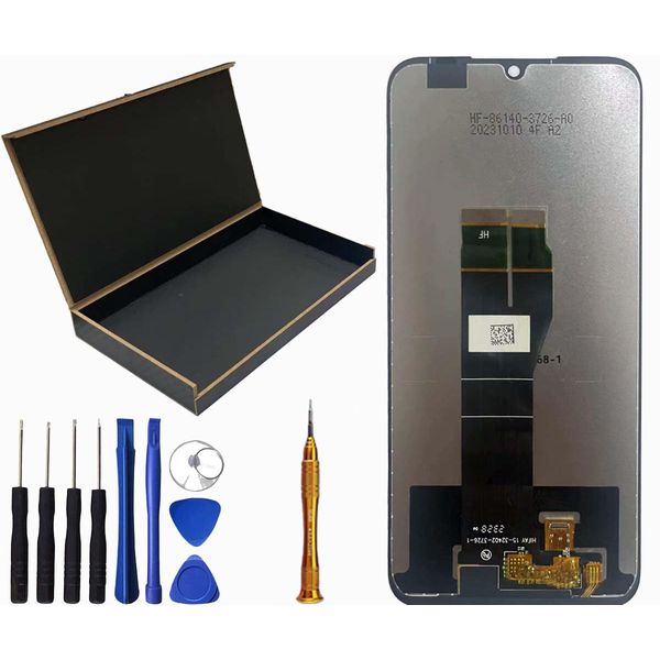 SECRETIGER LCD Screen Display Touch Digitizer Assembly Replacement for BLU View 4 LCD Screen B135DL 6.1"