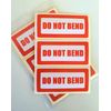 Large Do not Bend Stickers. 64 Large Do not Bend Labels. 4 x 2" 100 x 50mm. Flat Packed. EJI Labels