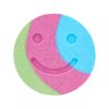 Holler and Glow Happy Vibes Only, Smiley Shaped Bath Bomb