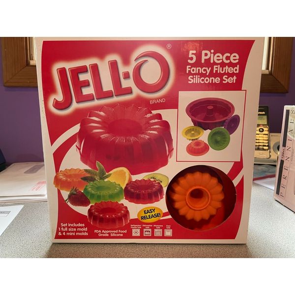 Silicone Jello Molds - New In Box