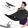 Beard Bib Beard Apron, Beard Catcher Stocking Stuffers Shaving and Trimming, Non-Stick Grooming Cloth with 2 Suction Cups, Best Christmas Gifts for Men