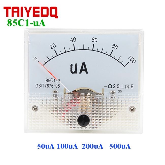 85C1 Class 2.5 Accuracy DC 0-50V Accurate Analog Voltmeter Volt Meter White  