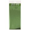 JAM PAPER Tissue Paper - Green Mylar - 3 Sheets/Pack
