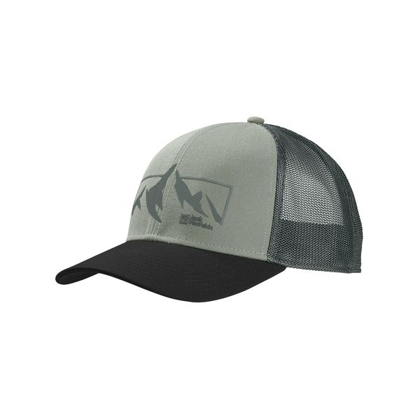 Jack Wolfskin Unisex Brand Cap Baseballkappe, Mountain Mint Leaf, One Size