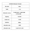 BECEN 1-60dB SMA RF Push-Button Step Attenuator, Key-Press Attenuator 3GHz 50ohm