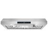 SNDOAS 30in Under Cabinet Kitchen Range Hood 600CFM 3-Speed Touch Control Vented