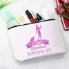 Flight Attendant Gift Cabin Crew Gift Flight Crew Gift Flight Attendant Survival Kit Makeup Bag Traveling Gift for Stewardess (Flight Attendant Survival EU)