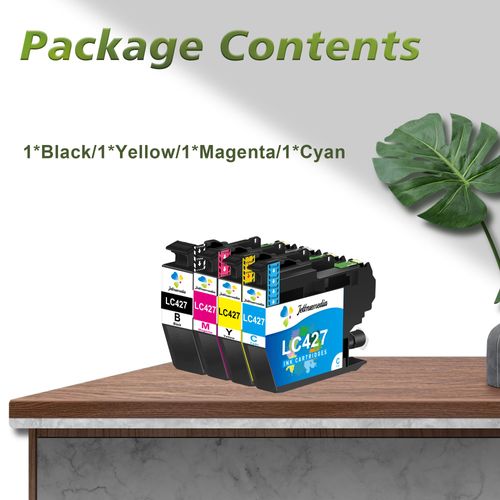LC427 LC-427 Ink Cartridges Multipack for Brother LC427XL Compatible with MFC-J5955DW MFC-J6955DW MFC-J6957DW MFC-J6959DW HL-J6010DW MFCJ5955DW MFCJ6955DW MFCJ6957DW MFCJ6959DW HLJ6010DW Printer