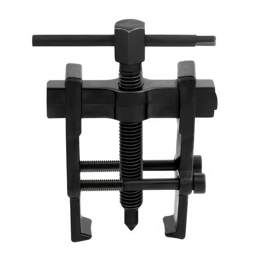 FOCMKEAS Beam 2 Jaw Puller 2" Universal Bearing Gear Pullers with 85mm T-Shaped Screw,High Carbon Steel Pullers,Adjuestable Pulley Removal Tool for Bearings/Flywheels/Pulleys Remove