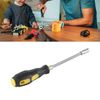 Flexible Nut Driver, 7mm Hoop Elastic Soft Rod Flexible Socket Screwdriver Nut Driver Disassembly Repair Hand Tool