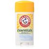 Arm & Hammer Essentials Natural Deodorant, Unscented 2.5oz (Pack of 3)