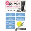 DET Clear Bright & Peel Serum Cleansing Gel (Charcoal Clay), 6.3 oz (180 g)