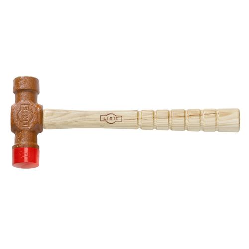Lixie AB150-T - 36 Oz. Multi-Purpose Bronze Hammer with 1-1/2" Dia. Bronze & Tough Urethane Face