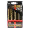 E – Value Hex Axis Aircraft Drill Set Titanium Coated 10 Piece etdt – 10hex