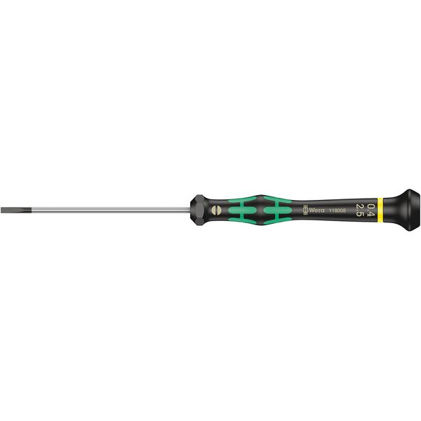 Wera Kraftform 2035 Micro Screwdriver - Slotted Tip 2.5 Mm