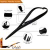 LAJA Imports Dental Mathieu Needle Holder Hole Tip (Black)