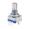uxcell 360 Degree Rotary Encoder 7 Pin 20 Digit Switch Encoder Cord with 15mm Shaft Height 10 Pcs