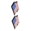 Chroma 5518 American Flag Domed Emblemz Decal