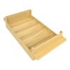 Rolled Coin Plastic Storage Tray, Half-Dollar, Beige (2 Trays)