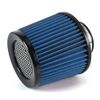 3" 76mm Dry Air Filter Cold Air Intake Cone Replacement High Flow Inlet BLUE