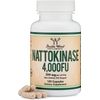 Nattokinase Supplement - 4,000 FU, 120 Capsules - Circulatory Support