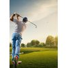 Longridge Golf-Tees mit Holzringsystem, Weiß, 62 mm