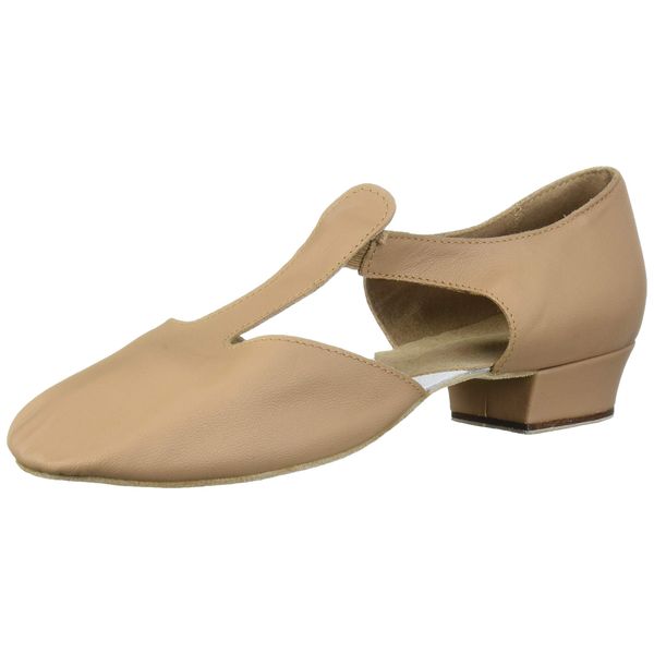 Bloch Women's Grecian Sandal Dance Shoe, tan, 4.5