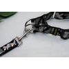 Safety Collar 2 D-Rings 4 cm Snow Camouflage Security K9 Police