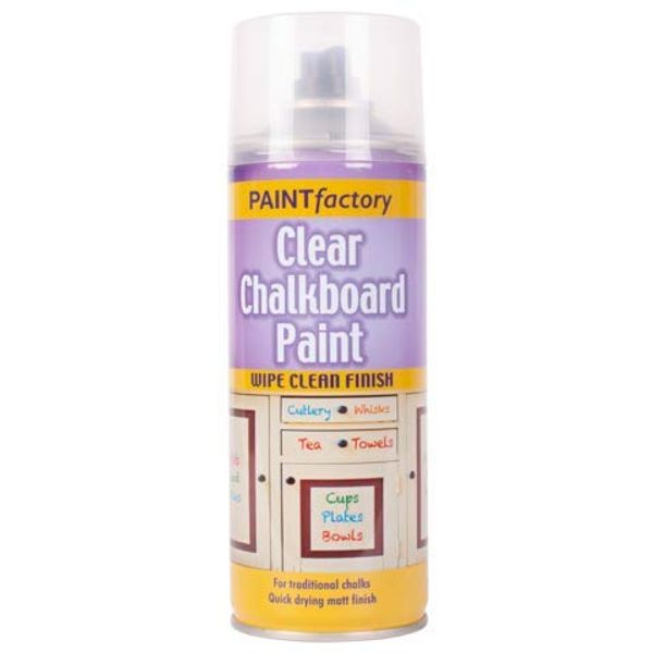 Chalkboard Paint - Clear 400ml - Paint Factory