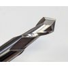 NEW MICRO 100  DM 500-290 1/2" SOLID CARBIDE 2 FLUTE DRILL MILL 90 DEGREE