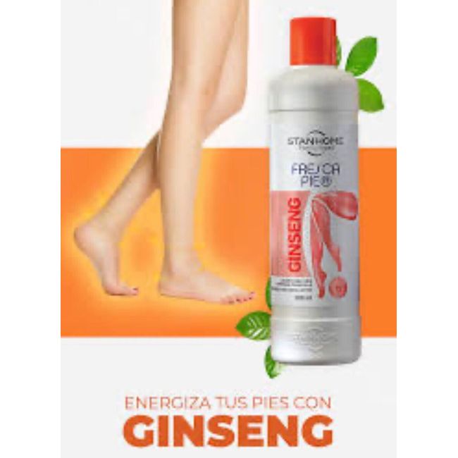 STANHOME FRESCA PIE GINSENG TIRED FEET LOTION 300 ml/10.14oz. LOCION FRESCA PIE