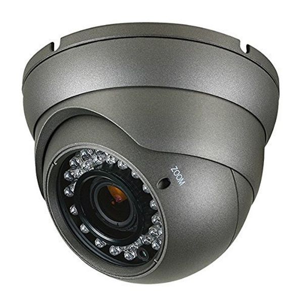 Amview HD 1800TVL 2.8-12mm Varifocal Lens 36pcs infrared LEDs Night Vision CCTV Security Surveillance Camera System