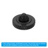 PATIKIL Camera Shutter Button, 5 Pack Soft Shutter Release Button Pure Copper Camera Button Knurled Suitable for Nikon for Fujifilm for Leica DSLR/SLR Camera, Black