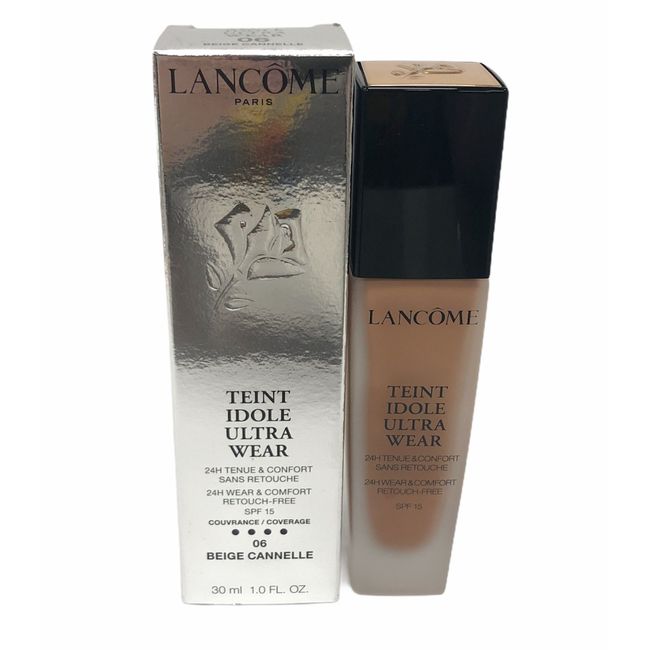 Lancome Teint Idole Ultra Wear Foundation SPF15 (06 Beige Cannelle |30mL/1Oz)NEW