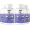 Flush Factor Plus- Joint Health Support- 4 Bottles- 240 Capsules