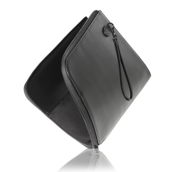 RATOM Clutch Bag, For Weddings, Men's Wedding, matte black