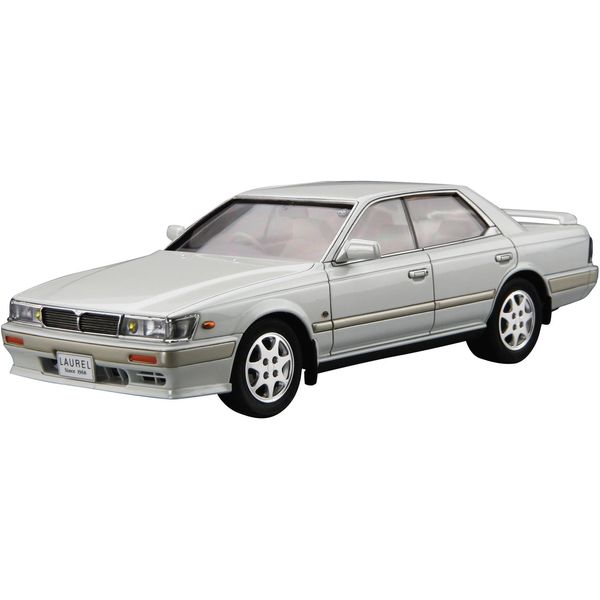 AOSHIMA 1/24 The Model Car Series No. 28, Nissan HC33 Laurel Medalist CLUB L 1991 Plastic Model