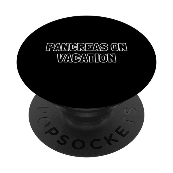 Pancreas On Vacation - Diabetes Supplements PopSockets Standard PopGrip