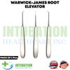 Warwick James Root Elevators Set 3 Pcs Stainless Steel Dental Instruments