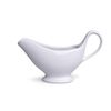 Gravy Boat Porcelain White Approx. 300 ml