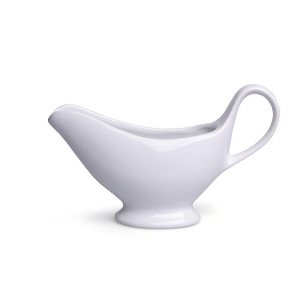 Gravy Boat Porcelain White Approx. 300 ml