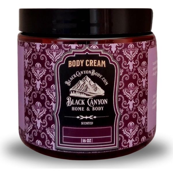 Black Canyon Black Raspberry Vanilla Scented Body Cream, 16 Oz