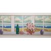 Ocean View From The Window Wallpaper Border